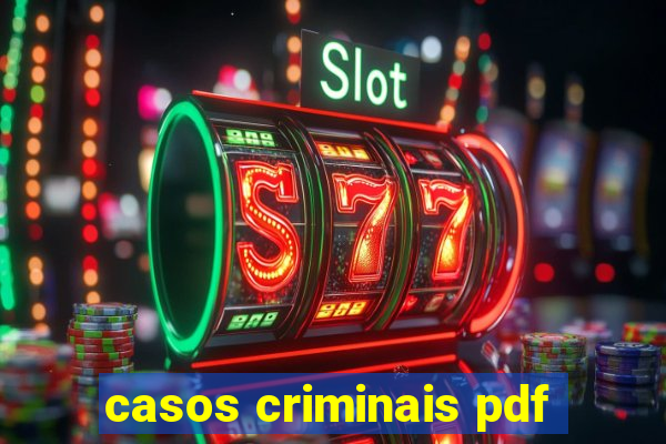 casos criminais pdf